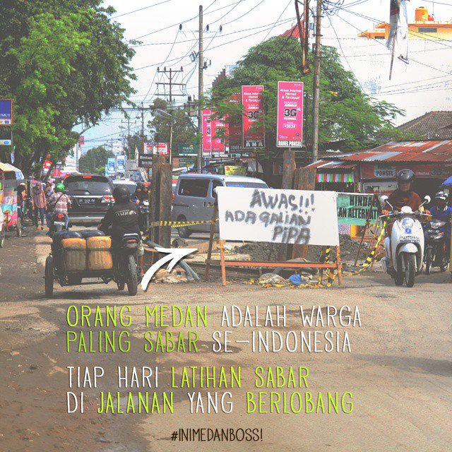 Ini penjelasan kenapa warga Medan orangnya sabar semua.