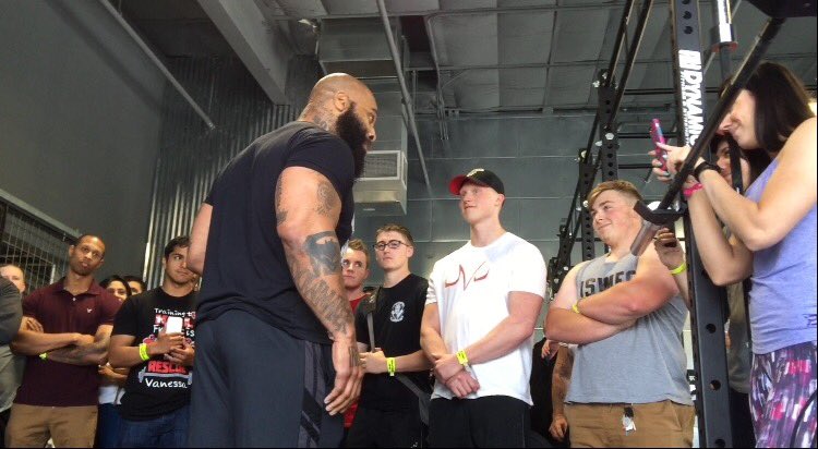 BigJ_ExtFitness's tweet photo. Don't forget to catch part day one at #FITCONTEXAS2016 with my brother @CTFletcherISYMF -> https://t.co/6le6OwLkPO https://t.co/atW1EG2Jlc