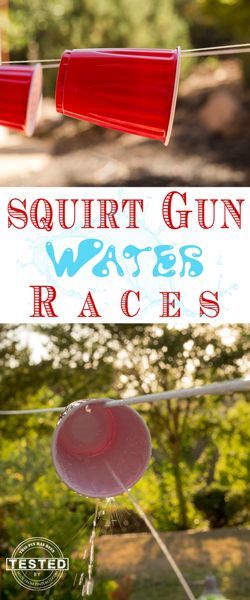 Here are some #fun squirt gun #races to keep your #kids #cool! ow.ly/Z1X0e