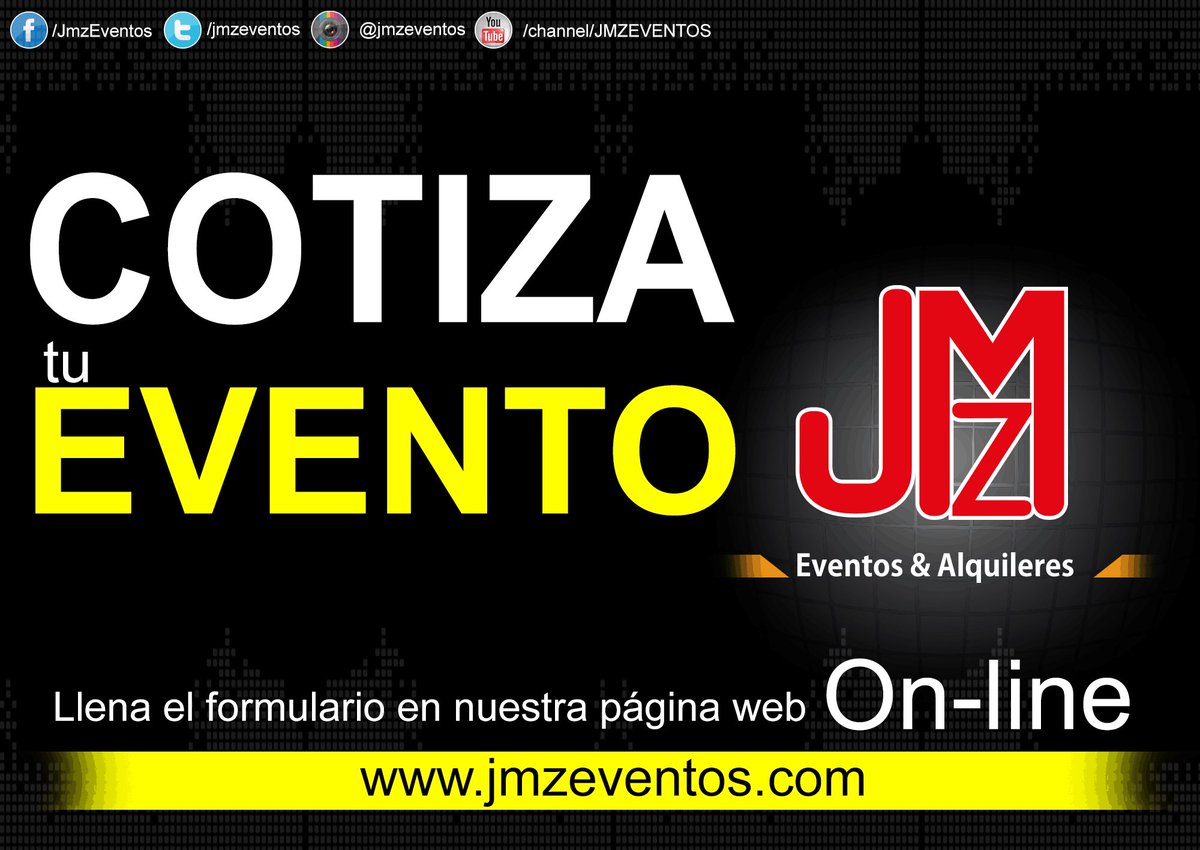 jmzeventos's tweet photo. JMZ EVENTOS®
Teléfonos:2333407-5021983 Celular:0980716735
https://t.co/t9qIuPUHWO 
#jmzeventos  #samborondon https://t.co/1s4nplx5vJ
