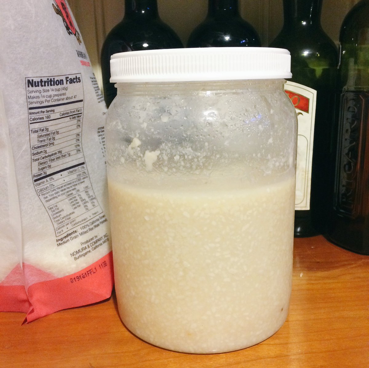 ciaogena's tweet photo. fresh batch of shio koji (moldy rice): either the next "it" fermented food or the cause of my food poisoning #umami https://t.co/vtQUrw0lna