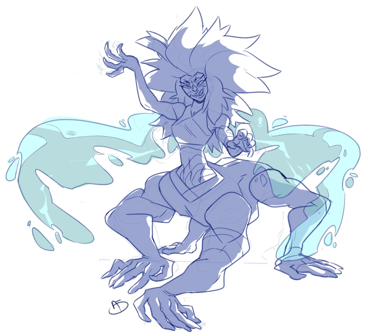“why cant i leave sketches Alone. why does my favourite fusion have to have a billion hands/arms. why”