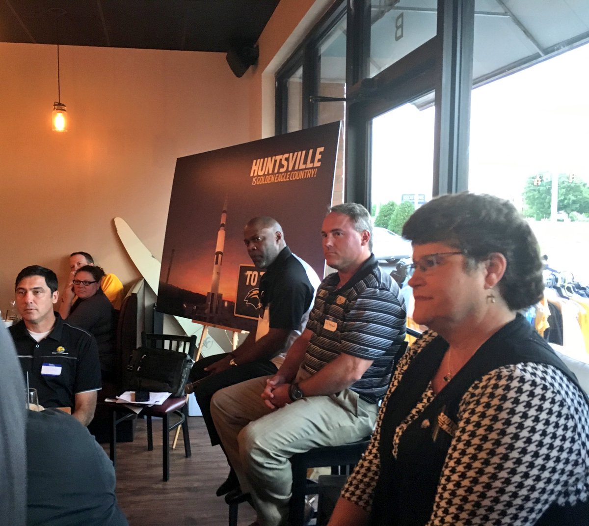 USMGoldenEagles's tweet photo. What an AMAZING event in Huntsville! #ToTheTopTour https://t.co/tr3sJg8cmG