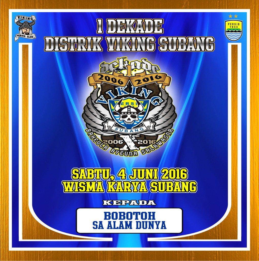 R_ARiestya21's tweet photo. Mangga Bobotoh Kota Subang dan Sekitarnya merapat luurrr..
Ramekeun...
#1DekadeVISUB

@MangSiHejo @KicauSubang https://t.co/8Rum152Gi8