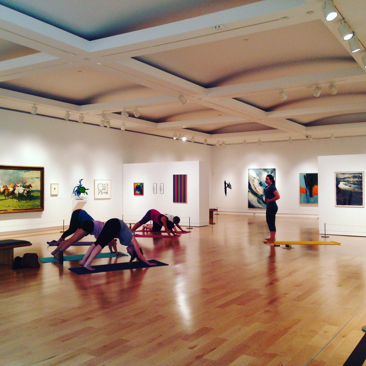 Yoga night #namaste #art <a href="/meghyncox/">Meghyn Cox</a> <a href="/Yoga_Journal/">Yoga Journal</a> <a href="/theRMG/">The RMG</a>