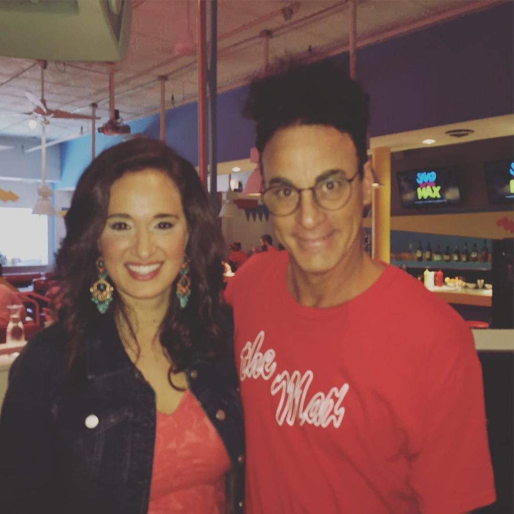 showbizshelly's tweet photo. Another one with MAX! #SavedByTheMax #savedbythebell #sofun #magician #EdAlonzo https://t.co/pqAXd9fdVR https://t.co/QQLvA21euB