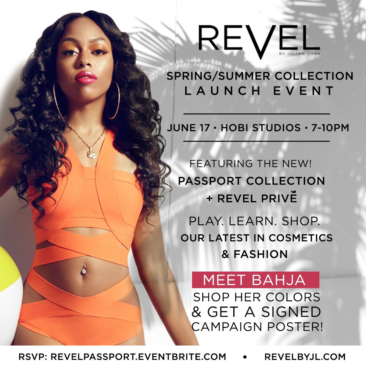 bahjarodriguez's tweet photo. Come join me & @revelbyjl as we celebrate the launch of the new #PassportCollection & #REVELprivรฉ https://t.co/7DpDLU79MT