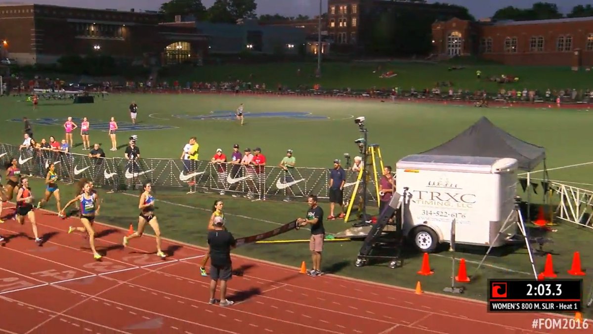 FloTrack's tweet photo. The hometown hero Shannon Leinert takes the win in 2:03.18! #FestivalOfMiles #FOM2016 -> https://t.co/UeIWD7MnPl https://t.co/sV8xT1z9wl