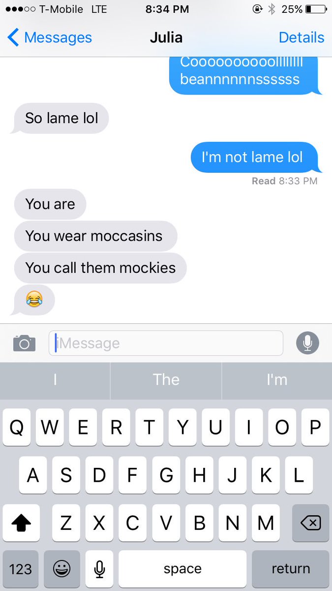 conco_cox's tweet image. Always getting made fun of through text messages 😂😂#mockies