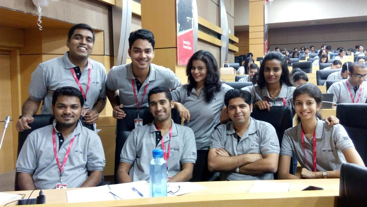 sachin4585's tweet photo. Last day of induction #MT2016TECHM  
#TECHMAVENS Great journey with  u all... https://t.co/sWYS7uqoVN