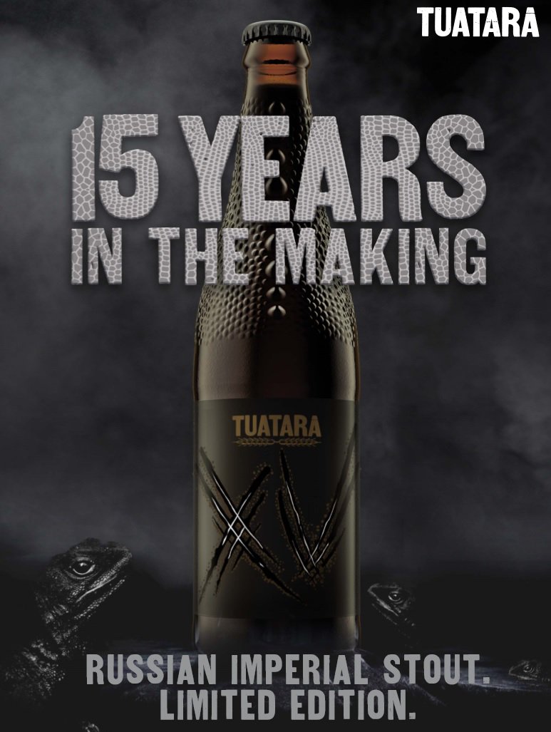 New @TuataraBrew XV Stout &amp; Tiramisu now on the shelves, check out the link for full details eepurl.com/b4jrvD