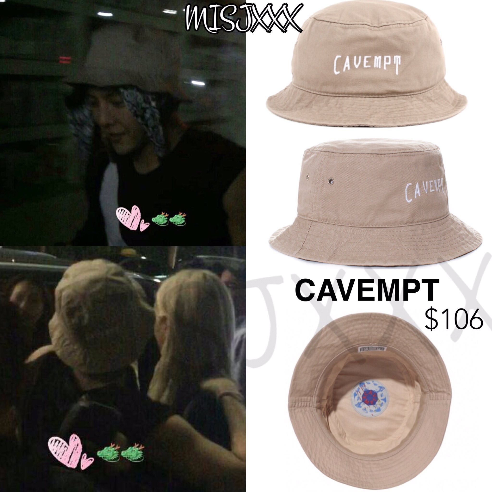 cav empt bucket hat