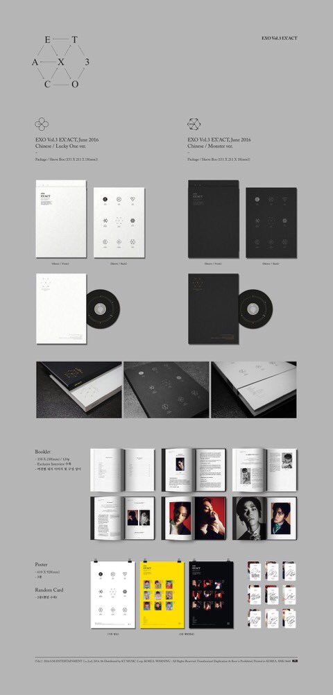 peachmyeonkki's tweet photo. [GIVEAWAY!] 3 EX'ACT ALBUMS TO BE GIVEN AWAY FOR PH EXO-LS! #엑소 #LUCKYONE #MONSTER https://t.co/ZZiLvWtLCy