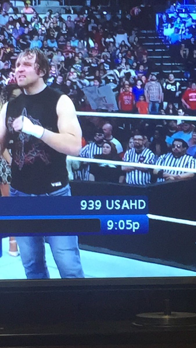 serickson1986's tweet image. Made it on TV again! #RefSection #SmackDown #TWOOOO