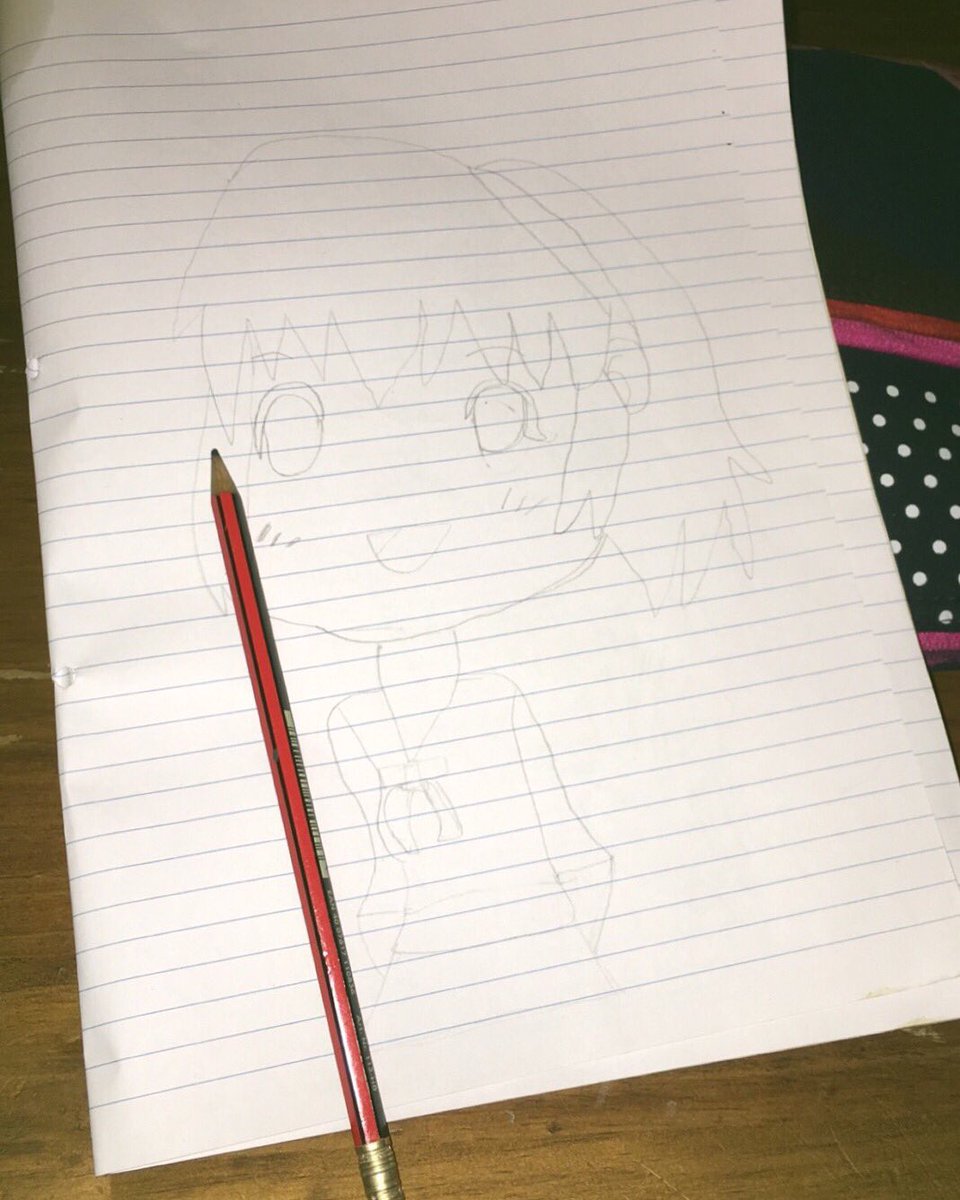 notusingforever's tweet image. Drawing anime