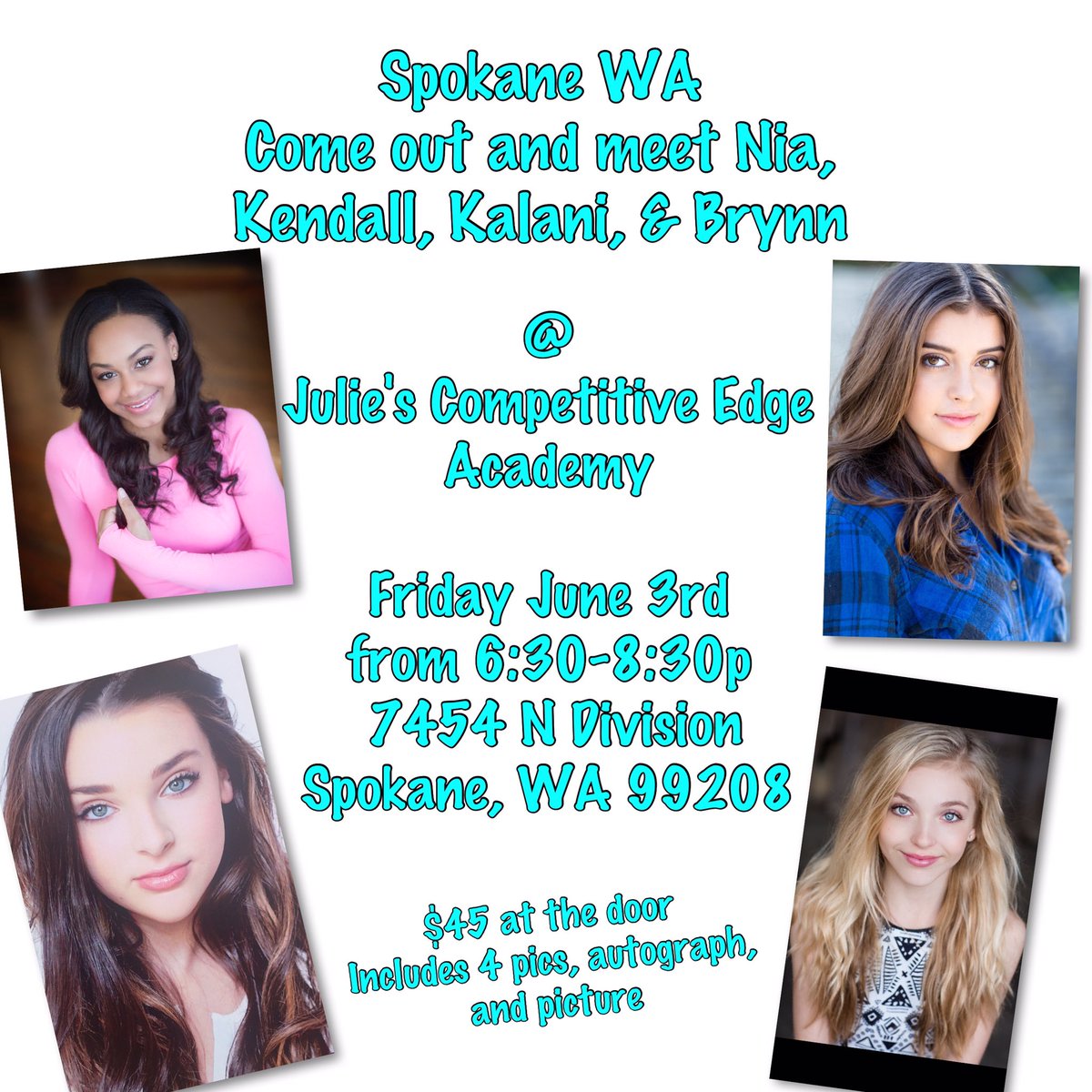 NiaSioux's tweet image. Meet us in Spokane, WA tomorrow night from 6:30-8:30pm!!!
