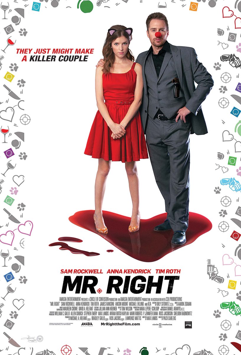 MR. RIGHT tayang mulai hari ini di bioskop. Info jadwal bit.ly/287nQgi
