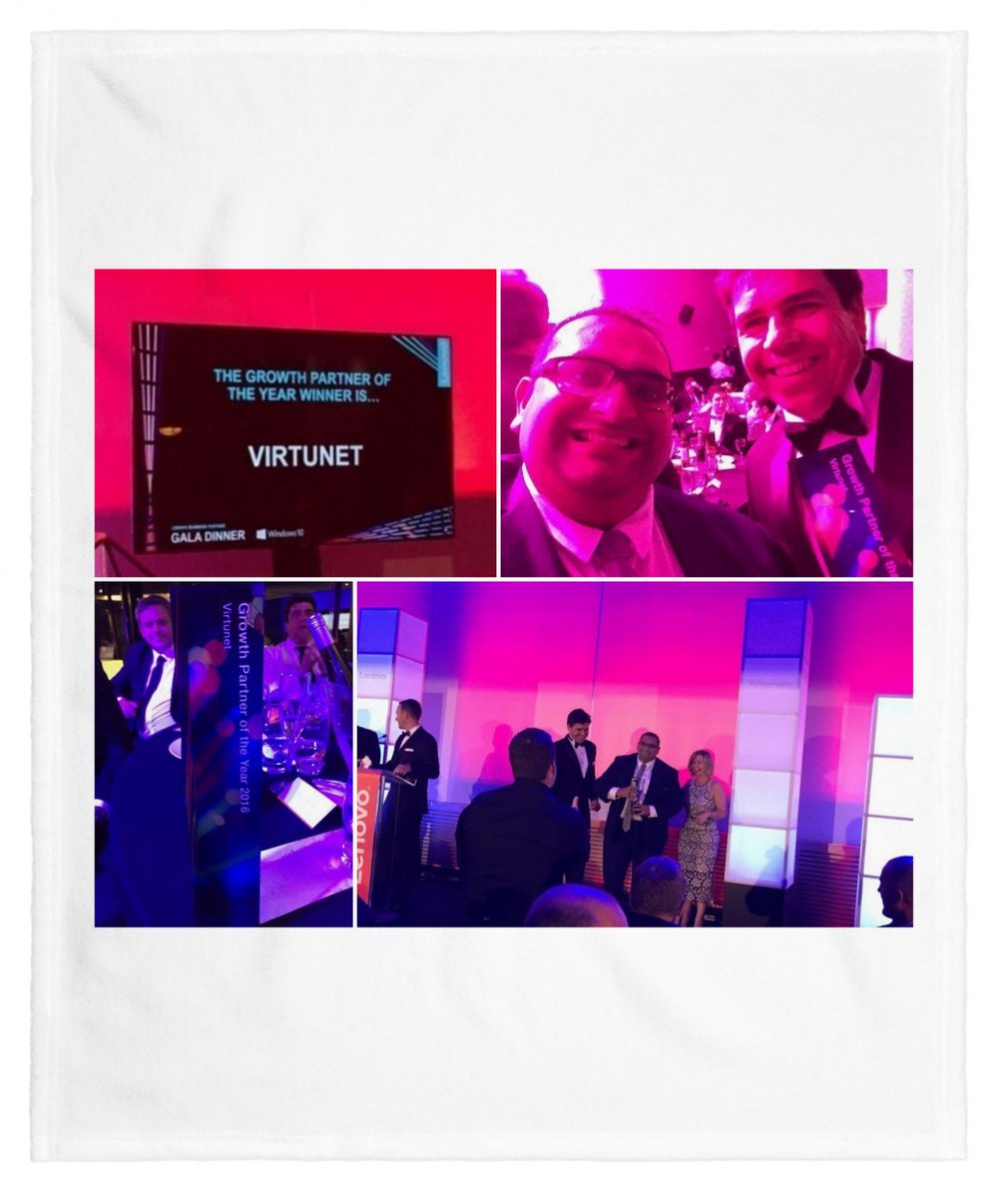 Virtunet's #LenovoGrowthPartner of the Year 2016! Here's to another year of Making IT Awesome together <a href="/LenovoANZ/">Lenovo ANZ 💻</a>!
