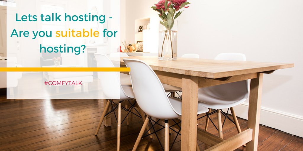 MadeComfyau's tweet image. #HostTip - 3 tips for successful hosting via. bit.ly/1WDq7f6