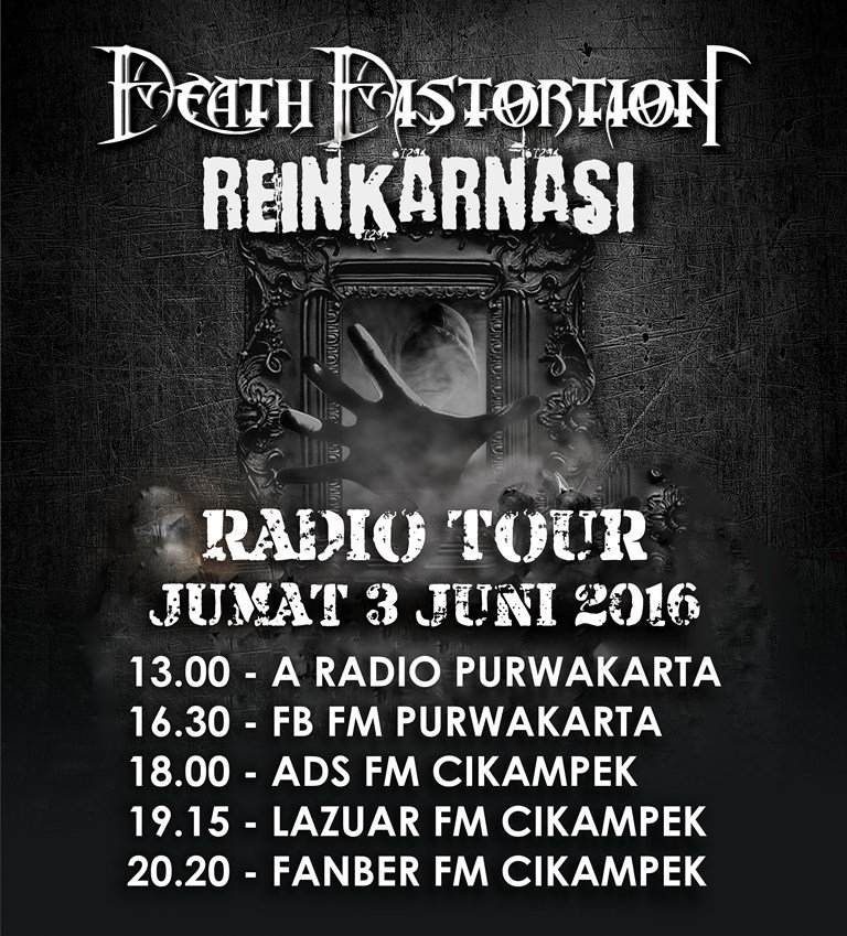 DDistortionBand's tweet photo. RoadShow Radio DEATH DISTORTION STAY TUNE KAWAN KAWAN CIKAMPEK PURWAKARTA MAJU TERUS MUSIK INDONESIA https://t.co/Ojl0kWyoWE