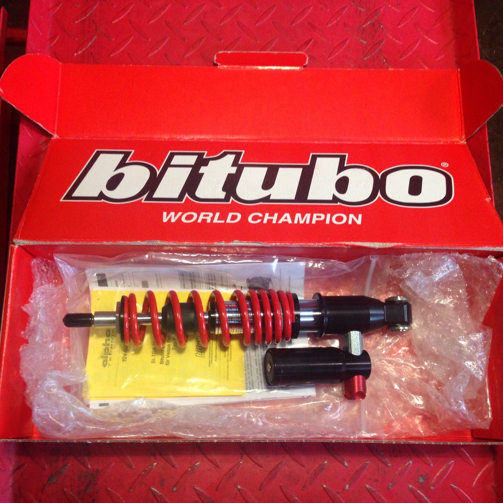 VERTIGO_BDG's tweet photo. SALE !!! Bitubo Front For Vespa Sprint | Was  Idr 3.200.00 | Now Idr 2.800.000 #bitubo #vertigoSale https://t.co/yOqK8fnWBY