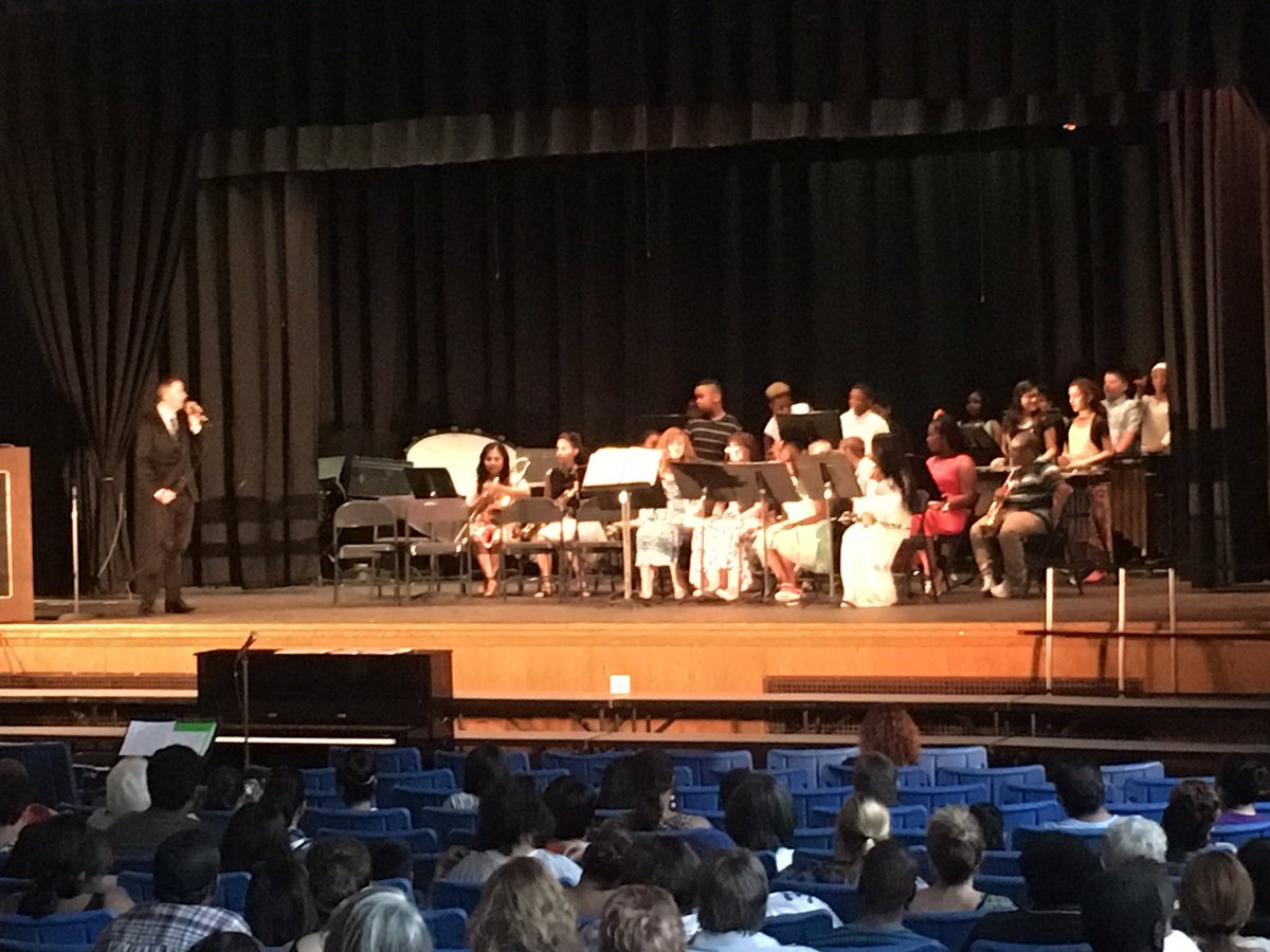 Mr. Hart and the 5th grade band