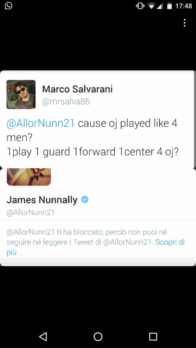 davvo84's tweet photo. @morenhouse beh forse ha semplicemente imitato  @AllorNunn21 :) https://t.co/8ZMoIm3bEi