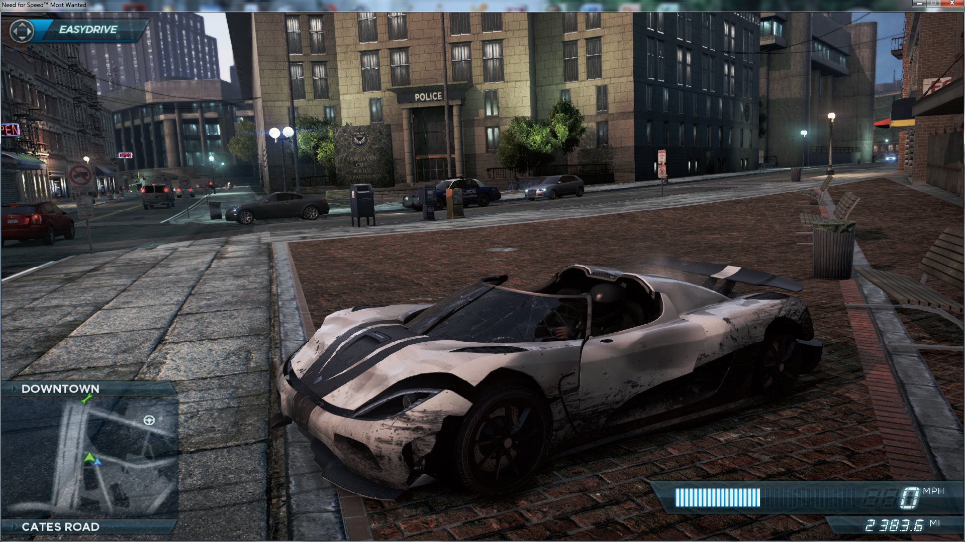 koenigsegg agera r need for speed most wanted location