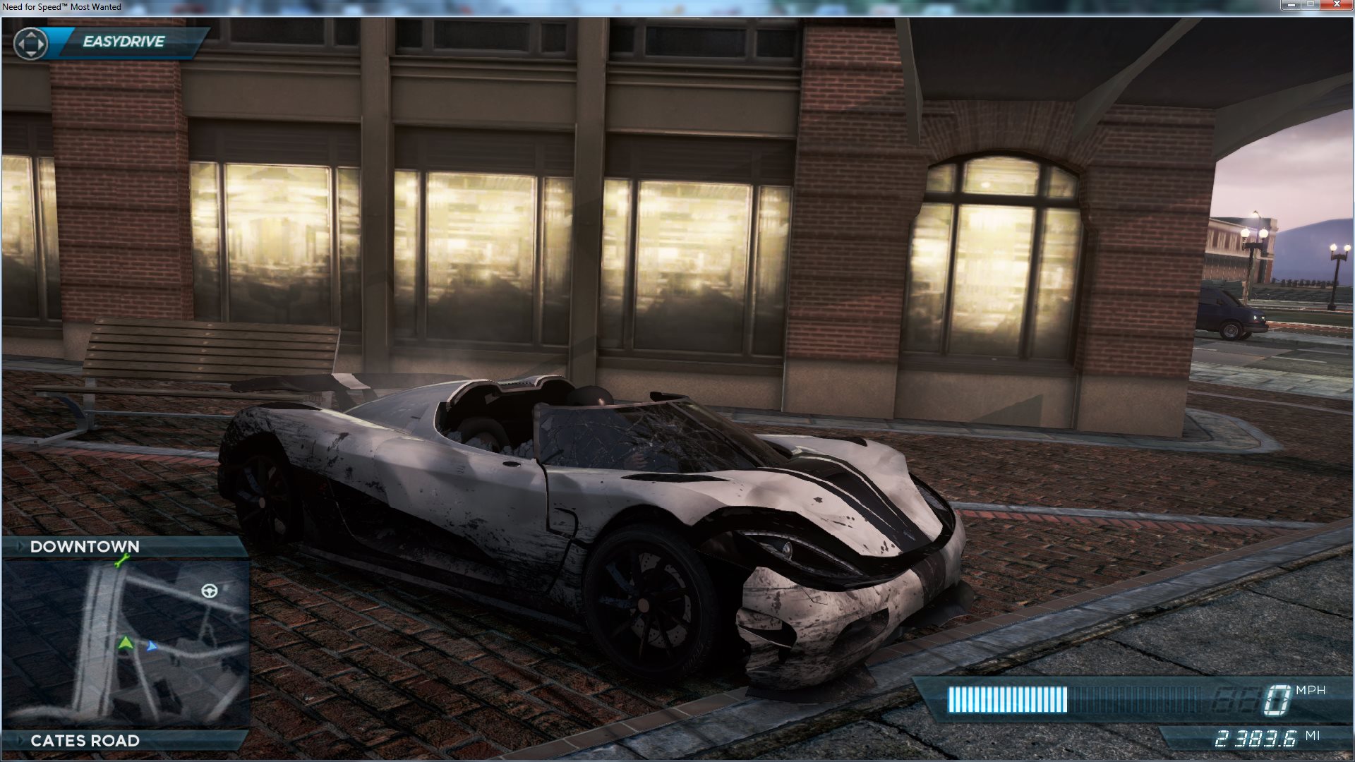 koenigsegg agera r need for speed most wanted location