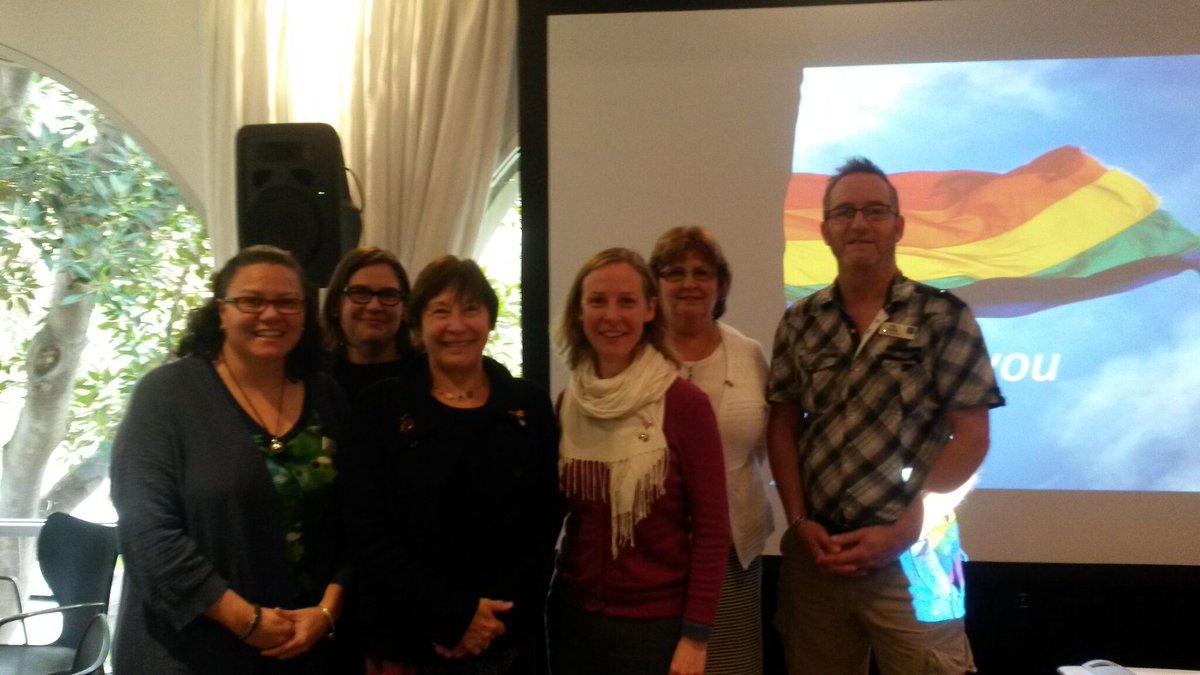 ECH staff supporting #IDAHOT2016 International day against homophobia &amp; Transphobia. #LBGTIQ