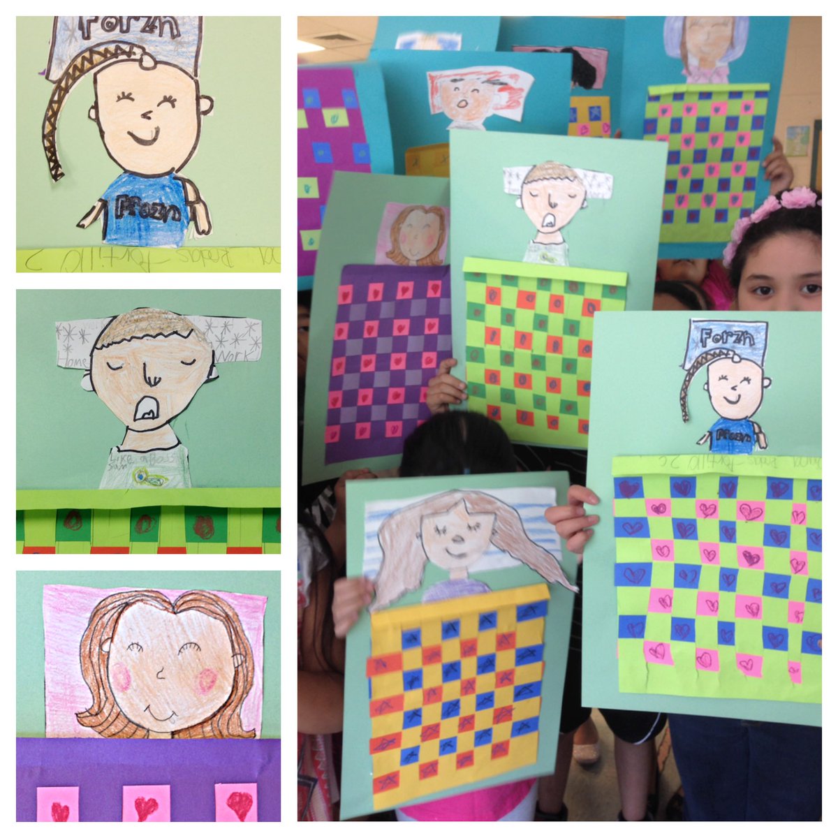 artwithmrsreed's tweet image. @GuilfordEle @MissVanArts All tucked in. Aren&apos;t they sweet? #ggators16 #secondgradeart