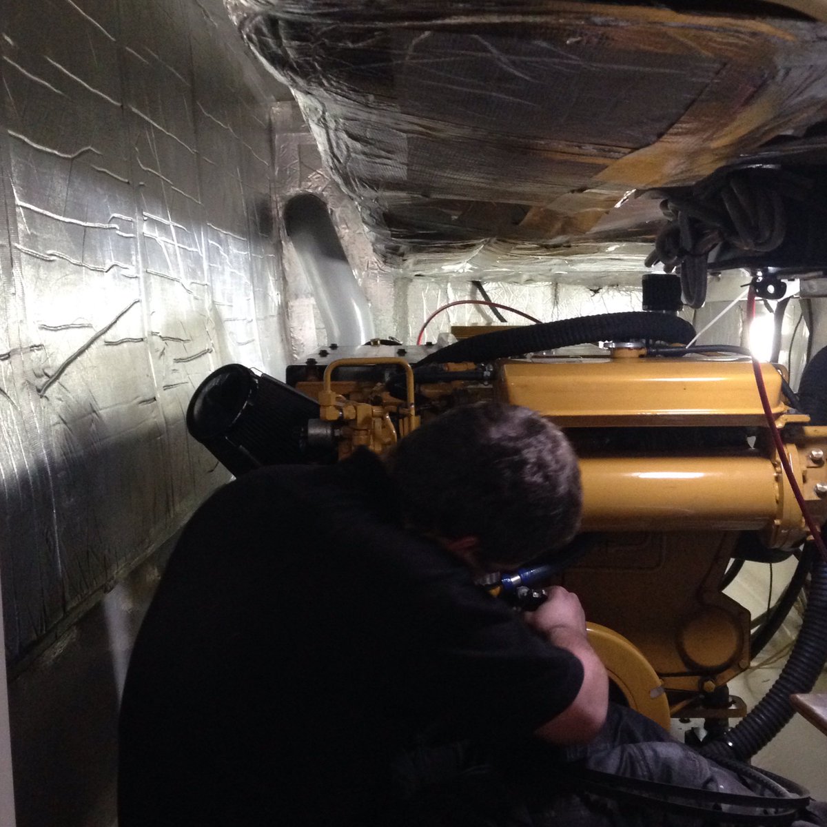 Working on a Cat 3126 today.