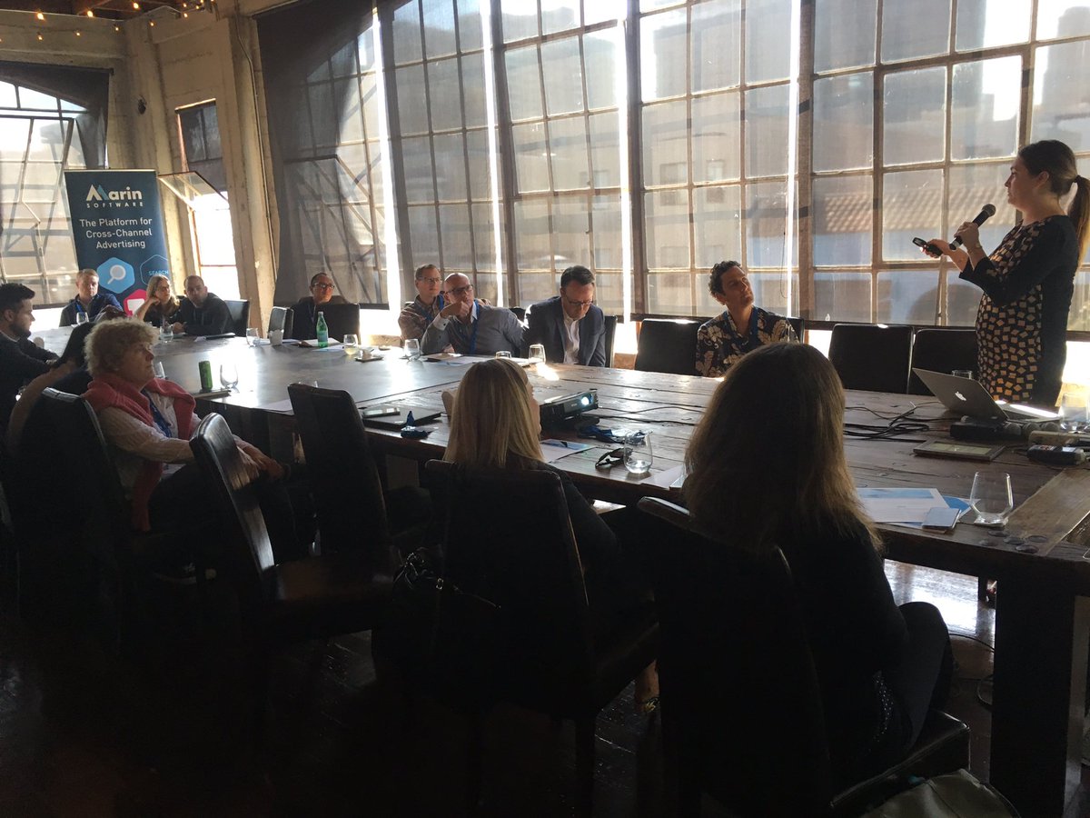 Thank you <a href="/BingAds/">Now @MSFTAdvertising</a> for joining us at #marinexecsummitsf!