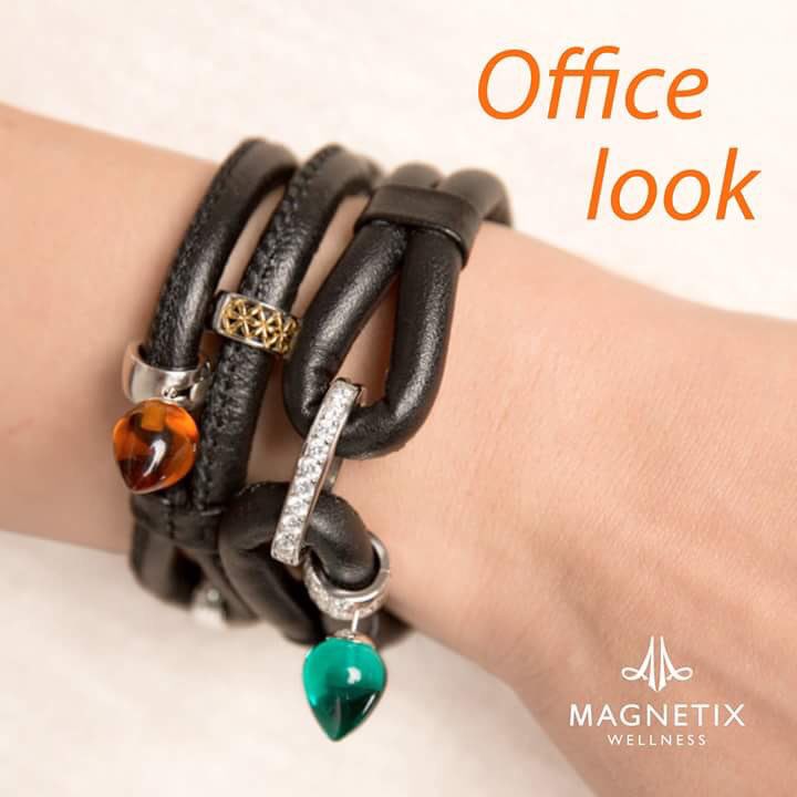 PureMagnetism's tweet photo. **Office Look**
Combine soft leather &amp; colourful pendants, together they make amazing bracelets 
#leather #bracelet https://t.co/v0lUzlFEdN