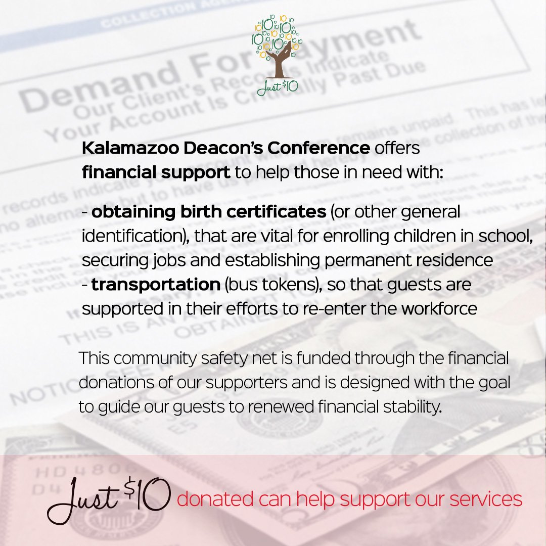 Please retweet and donate at buff.ly/1XQ7pR4 #kalamazoo #community #donate #just10  #financialassistance