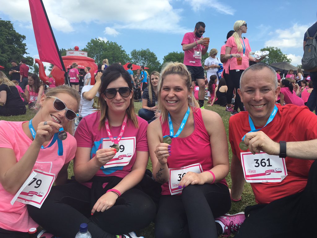 Great day today for a great cause! #15yearsonefight #teammarch