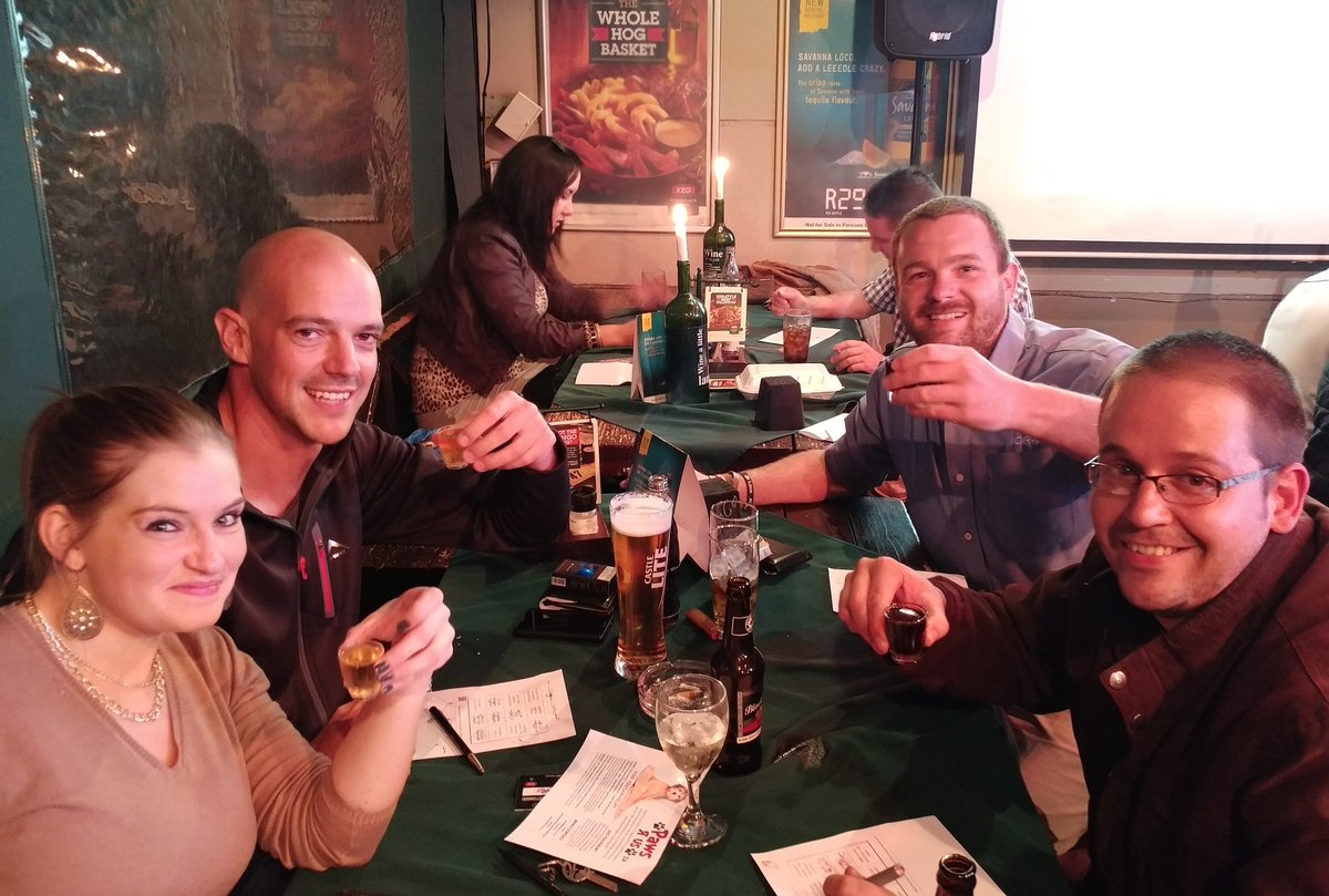 Music bingo at the keg and filly