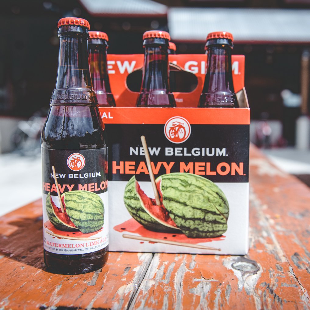 newbelgium's tweet photo. Holy smokes Batman! Heavy Melon is flying fast! Grab some while you still can: https://t.co/R4mKwe8B1G https://t.co/9pdHE2XZwv