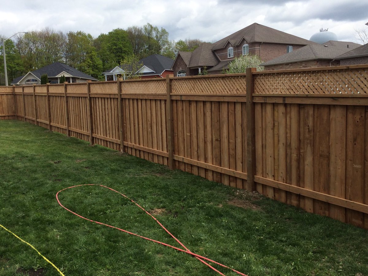 DurableFence's tweet photo. Another happy customer with Durable Fence. 

Current wood privacy fence @ptbochamber https://t.co/tIvQSYBh2s