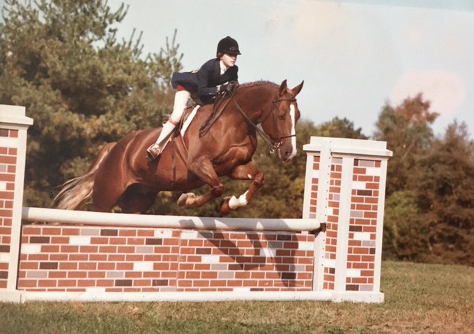 Me in the 80s when I rode competitively #TBT https://t.co/I2ssDvMeSP<a href="/tag/tbt"class="tags">#TBT</a>