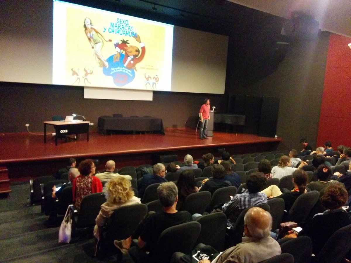 minimal_films's tweet photo. Presentació del documental interactiu "Sexe, Maraques i Chihuahues. @labyrinz_studio #InterDocsBarcelona https://t.co/HC3JeMjsuq