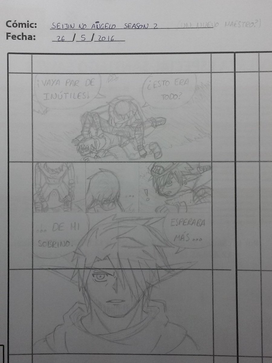 JunnL07's tweet photo. Seijin no angelo S2: Un nuevo maestro? [SPOILER ALLERT] By @Lightnire07

#NotEnded #SeijinNoAngelo #Dibulight https://t.co/FAbOBFFrUl