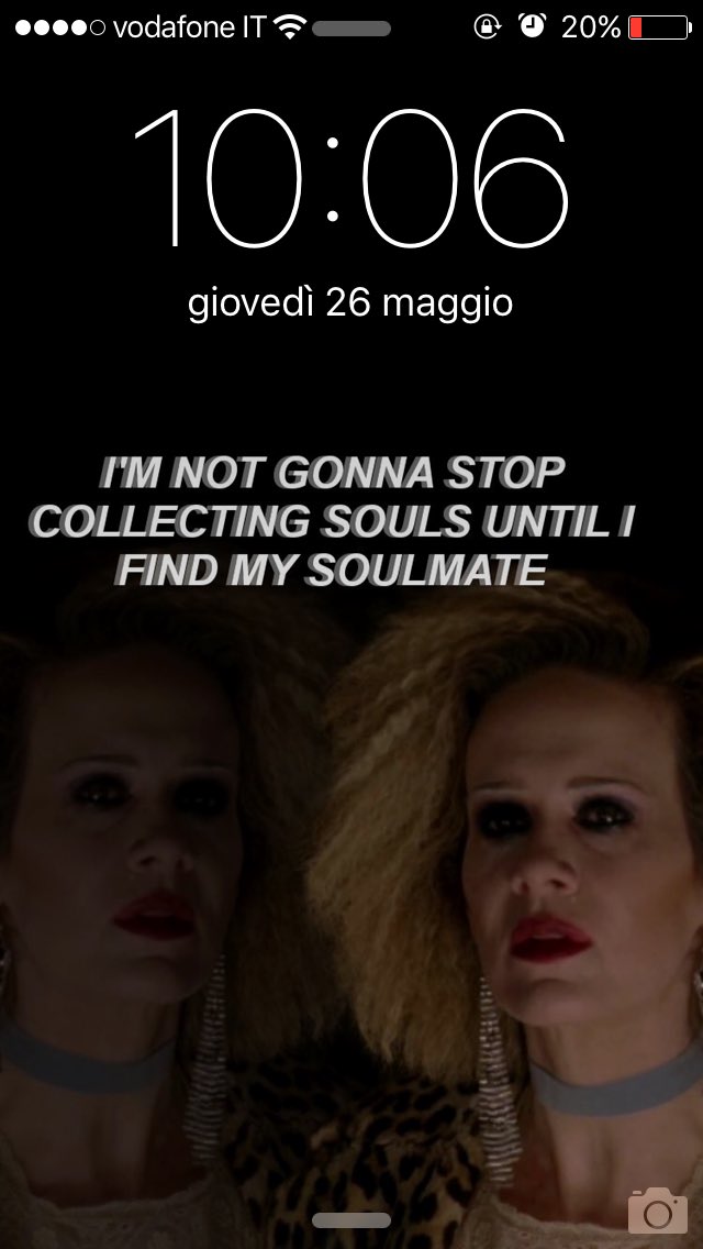 ahs_lockscreen's tweet photo. american horro story lockscreen | sarah paulson as hypodermic sally.
rt and we'll dm it to you! https://t.co/SLLEP73kVC