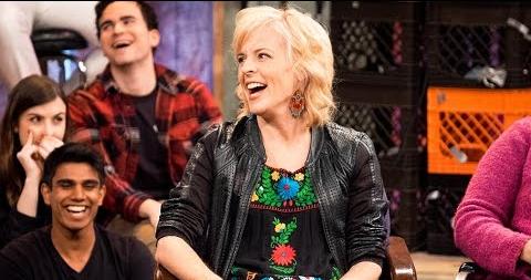 DramaramaEd's tweet photo. Chris and @mariabamfoo take on mental health in a new way! #GethHeadsContest #2CGS - https://t.co/QJB4qrxXfF https://t.co/WnytRMHP3G