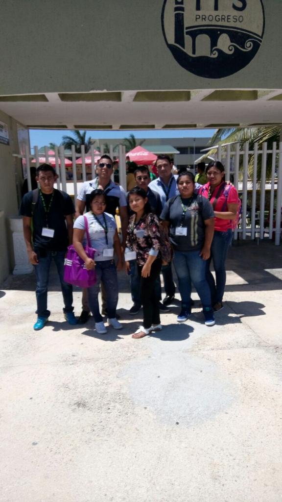 jcriveratapia's tweet photo. Alumnos de Sistemas del @Tec_Escarcega  en Congreso de Cómputo en el @tecprogreso. #SoyIsc https://t.co/p2nOoRTA2H