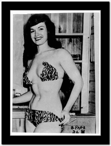 Your Thursday thrill... It's #JungleBettie wearing one of her super-cool DIY bikinis and that amazing