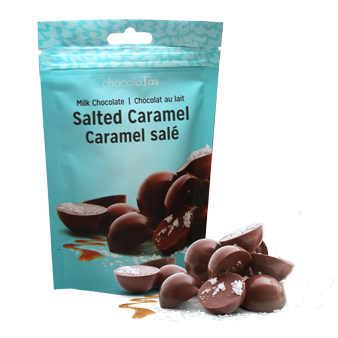 These are called our HEAVENLY Salted Caramel Chocolates for a good reason! ow.ly/tBNi300A4sR
