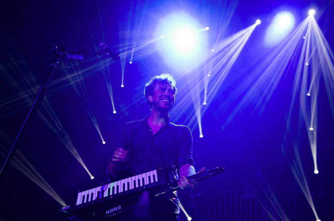 Busted's tweet photo. Good times in Bournemouth #PIGSCANFLY https://t.co/3r2cP734gG