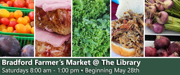 BWGLibrary's tweet photo. We are looking forward to welcoming back the @BWGFarmersMkt opening for the season this Saturday #shoplocal https://t.co/KYydoMtZHP