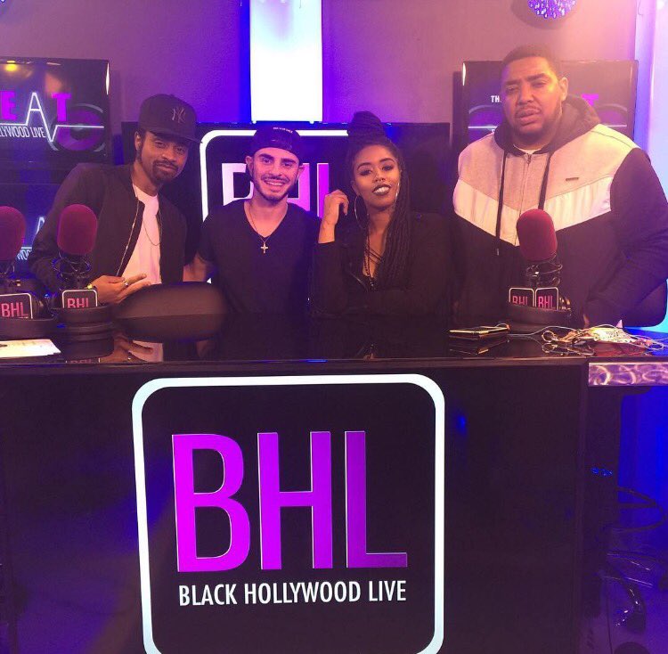 BHLTheBeat's tweet photo. #MistrCarter #DJJesseJ #SiaAmun #GlassesMalone #BHLTheBeat #BlackHollywoodLive @bhlonline https://t.co/3JqYl52O3w